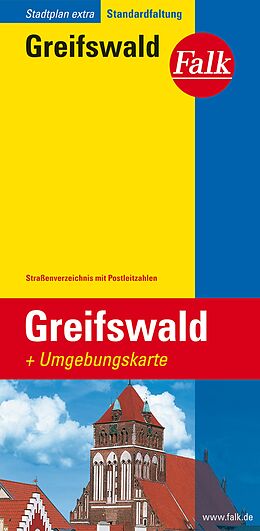 (Land)Karte Falk Stadtplan Extra Greifswald 1:15.000 von 