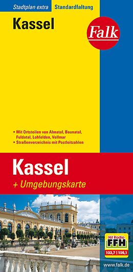 (Land)Karte Falk Stadtplan Extra Kassel 1:17.500 von 