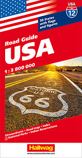 (Land)Karte USA Strassenkarte 1:3,8 Mio. Road Guide von 