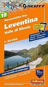 (Land)Karte Leventina, Valle di Blenio 1:50 000 von 