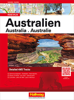Kartonierter Einband Australien Road Atlas von 