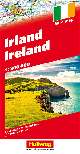 Carte (de géographie) Irland 1:300 000 de 