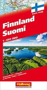 (Land)Karte Finnland 1:650 000 von 