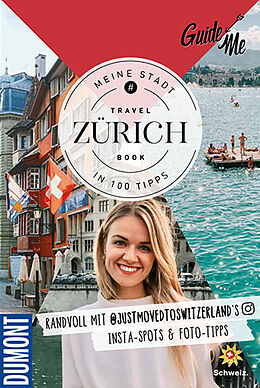 Kartonierter Einband GuideMe Travel Book Zürich  Reiseführer von Larisa Topalo