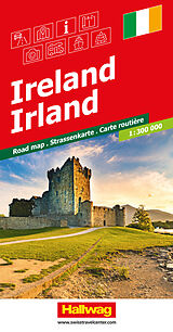 (Land)Karte Irland 1:300 000 Strassenkarte von 