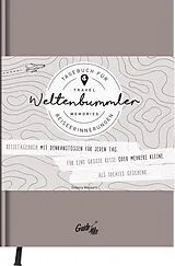 Fester Einband GuideMe Reisetagebuch Travel Memories Weltenbummler von Debora Messerli