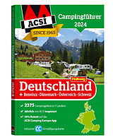 Kartonierter Einband ACSI Campingführer Deutschland 2024 von 