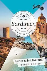 Kartonierter Einband GuideMe Reiseführer Sardinien von Laura Laccone, @our.traveltreats