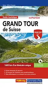 Kartonierter Einband Hallwag Reiseführer Grand Tour de Suisse, französische Ausgabe von Roland Baumgartner