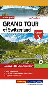 Kartonierter Einband Hallwag Reiseführer Grand Tour of Switzerland, englische Ausgabe von Roland Baumgartner