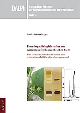 Kartonierter Einband Homöopathielegitimation aus wissenschaftsphilosophischer Sicht von Sandra Würtenberger