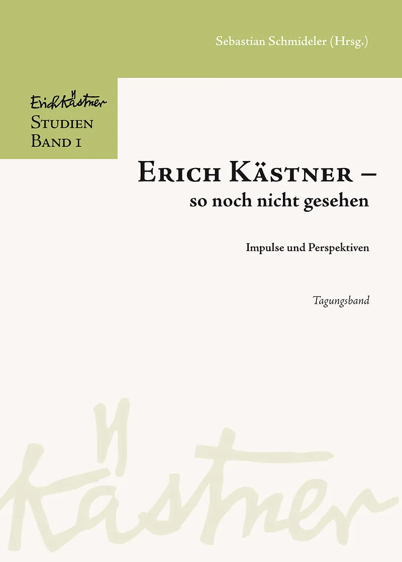 Erich Kästner - so noch nicht gesehen.