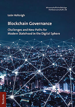 Couverture cartonnée Blockchain Governance de León Vollerigh