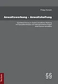E-Book (pdf) Anwaltswerbung - Anwaltshaftung von Philipp Honisch