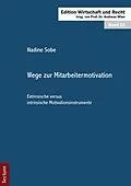 E-Book (pdf) Wege zur Mitarbeitermotivation von Nadine Sobe