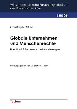 E-Book (pdf) Globale Unternehmen und Menschenrechte von Christoph Oslislo