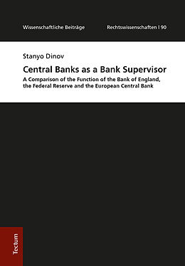 E-Book (pdf) Central Banks as a Bank Supervisor von Stanyo Dinov