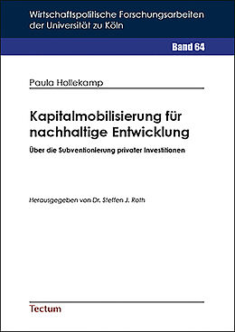 E-Book (pdf) Kapitalmobilisierung für nachhaltige Entwicklung von Paula Hollekamp