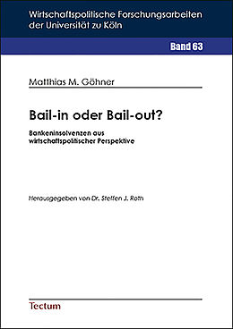 E-Book (pdf) Bail-in oder Bail-out? von Matthias M. Göhner