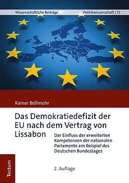 E-Book (pdf) Das Demokratiedefizit der EU nach dem Vertrag von Lissabon von Rainer Bollmohr
