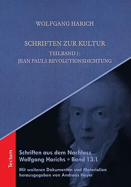 E-Book (pdf) Schriften zur Kultur von Wolfgang Harich, Andreas Heyer