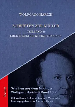 E-Book (pdf) Schriften zur Kultur von Wolfgang Harich, Andreas Heyer