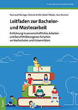 E-Book (pdf) Leitfaden zur Bachelor- und Masterarbeit von Paul Josef Resinger, Dietmar Knitel, Robert Mader