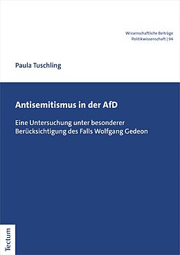 E-Book (pdf) Antisemitismus in der AfD von Paula Tuschling