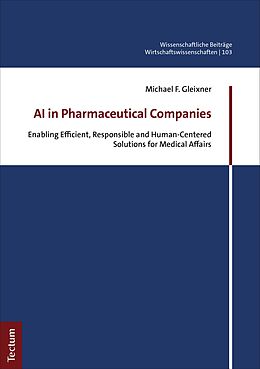 eBook (pdf) AI in Pharmaceutical Companies de Michael F. Gleixner