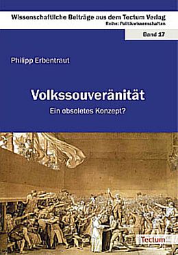 Kartonierter Einband Volkssouveränität von Philipp Erbentraut