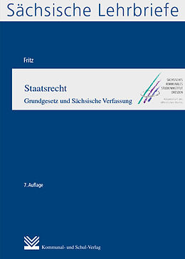 Kartonierter Einband Staatsrecht (SL 3) von Markus Fritz
