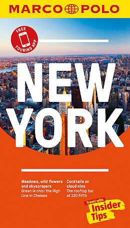 Kartonierter Einband New York Marco Polo Pocket Travel Guide 2018 - with pull out map von Marco Polo