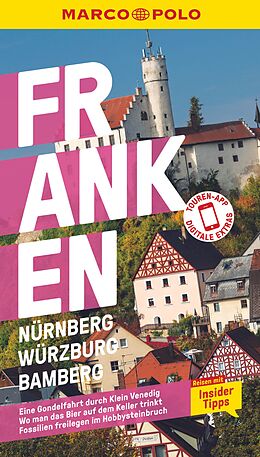 Kartonierter Einband MARCO POLO Reiseführer Franken, Nürnberg, Würzburg, Bamberg von Nadine Luck