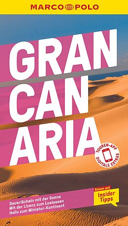 Kartonierter Einband (Kt) MARCO POLO Reiseführer Gran Canaria von Izabella Gawin, Sven Weniger