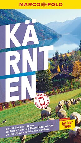 Kartonierter Einband MARCO POLO Reiseführer Kärnten von Bernd Radler, Horst Ebner, Wolfgang Fercher