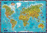 gerollte (Land)Karte MARCO POLO Panorama Kinderweltkarte von 