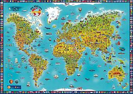 (Land)Karte MARCO POLO Panorama Kinderweltkarte von 