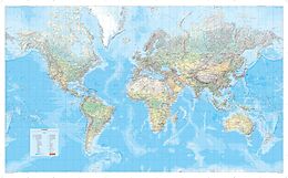 (Land)Karte MARCO POLO Die Große Weltkarte (physisch) 1:30 Mio. von 