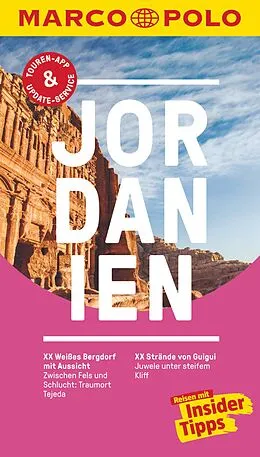Kartonierter Einband MARCO POLO Reiseführer Jordanien von Andrea Nüsse