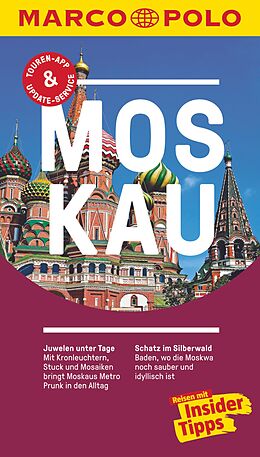 Kartonierter Einband MARCO POLO Reiseführer Moskau von Gisbert Mrozek