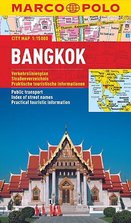 (Land)Karte MARCO POLO Cityplan Bangkok 1:15.000 von 