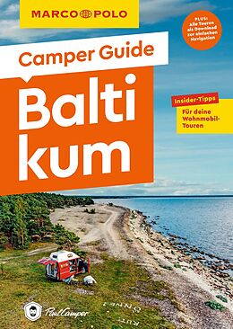 Kartonierter Einband MARCO POLO Camper Guide Baltikum von Mirko Kaupat