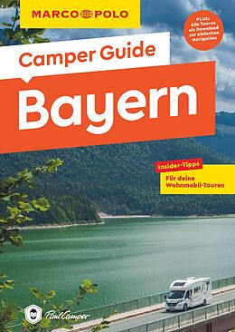 Kartonierter Einband MARCO POLO Camper Guide Bayern von Juliane Israel