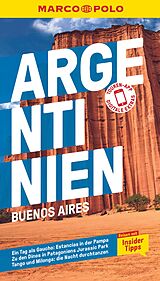Kartonierter Einband MARCO POLO Reiseführer Argentinien, Buenos Aires von Viktor Coco, Anne Herrberg, Monika Schillat