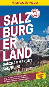 Kartonierter Einband MARCO POLO Reiseführer Salzburg, Salzkammergut, Salzburger Land von Anita Ericson, Matthias Gruber, Siegfried Hetz
