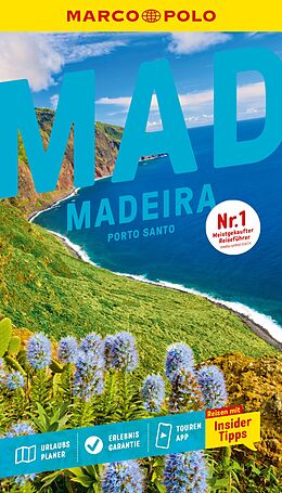 Kartonierter Einband MARCO POLO Reiseführer Madeira, Porto Santo von Sara Lier, Rita Henss