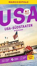 Kartonierter Einband MARCO POLO Reiseführer USA Südstaaten, New Orleans von Ole Helmhausen