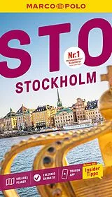 Kartonierter Einband MARCO POLO Reiseführer Stockholm von Tatjana Reiff