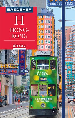 Kartonierter Einband Baedeker Reiseführer Hongkong von Dr. Hans-Wilm Schütte