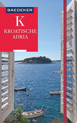 Kartonierter Einband Baedeker Reiseführer Kroatische Adria von Veronika Wengert